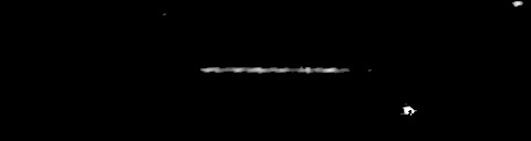 Processed fireball image