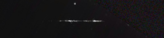 Unprocessed fireball image