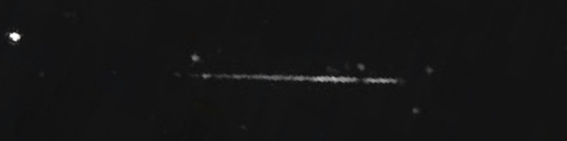 Unprocessed fireball image