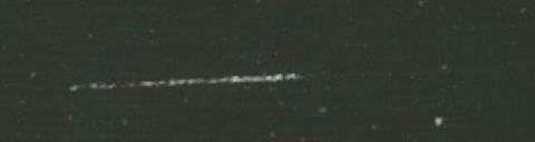 Unprocessed fireball image