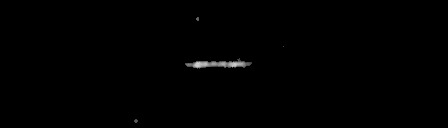 Processed fireball image