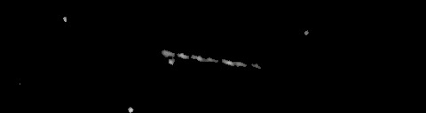 Processed fireball image