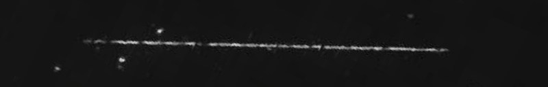 Unprocessed fireball image