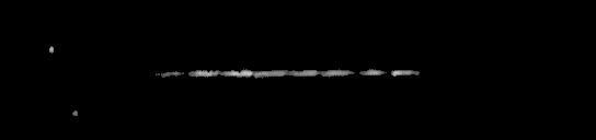 Processed fireball image