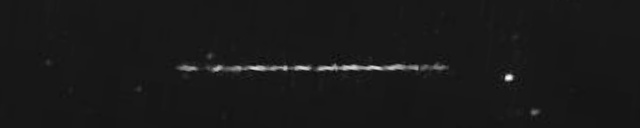 Unprocessed fireball image