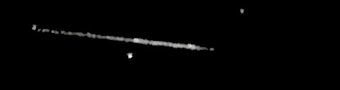 Processed fireball image