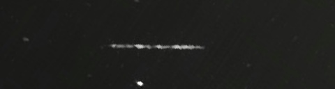 Unprocessed fireball image