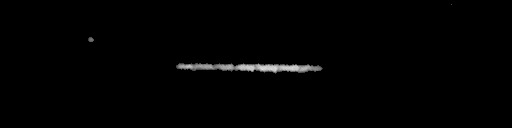 Processed fireball image