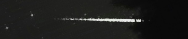 Unprocessed fireball image