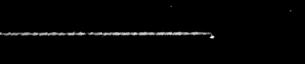 Processed fireball image