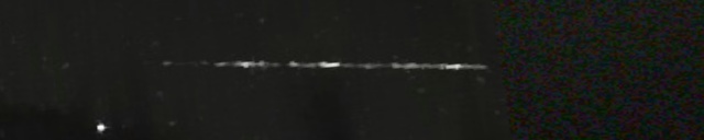 Unprocessed fireball image