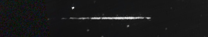 Unprocessed fireball image