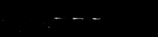 Processed fireball image