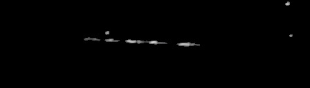 Processed fireball image