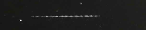 Unprocessed fireball image