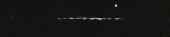 Unprocessed fireball image