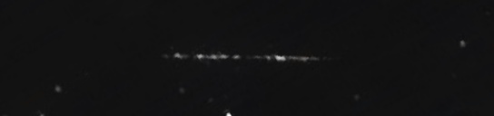 Unprocessed fireball image