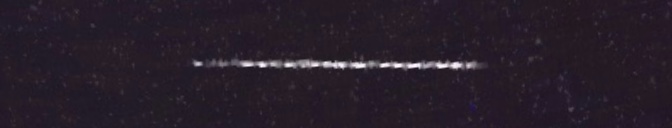 Unprocessed fireball image