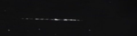 Unprocessed fireball image