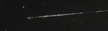 Unprocessed fireball image