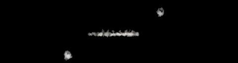 Processed fireball image