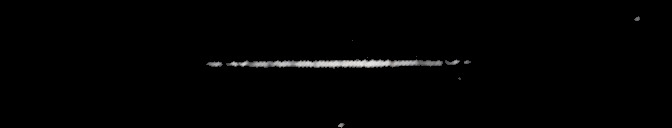 Processed fireball image