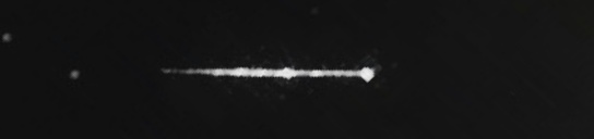 Unprocessed fireball image