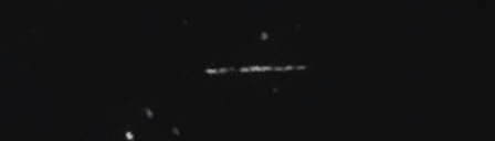 Unprocessed fireball image