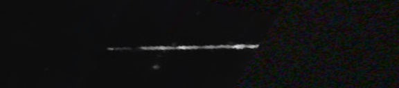 Unprocessed fireball image