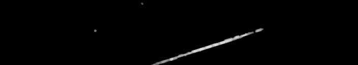 Processed fireball image