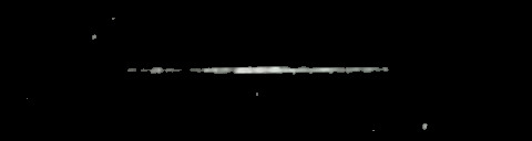 Processed fireball image