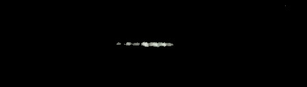 Processed fireball image