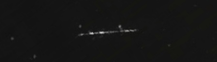 Unprocessed fireball image