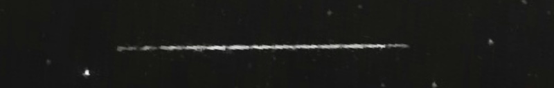 Unprocessed fireball image