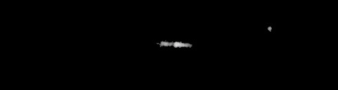 Processed fireball image