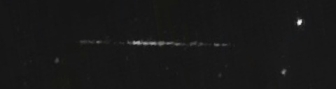 Unprocessed fireball image