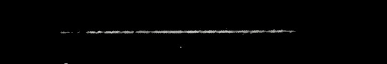 Processed fireball image