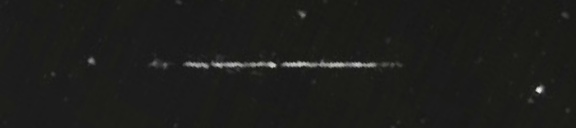 Unprocessed fireball image