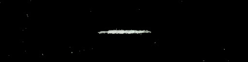 Processed fireball image