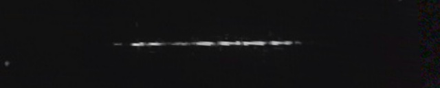 Unprocessed fireball image