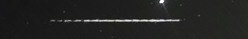 Unprocessed fireball image