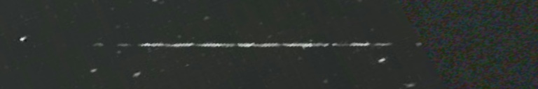 Unprocessed fireball image