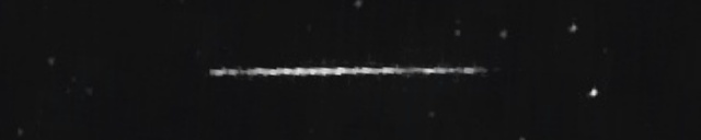 Unprocessed fireball image