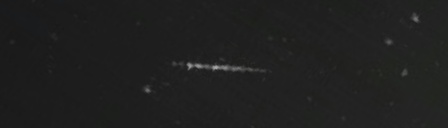 Unprocessed fireball image