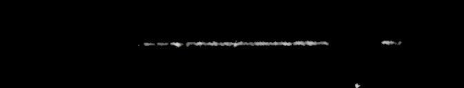 Processed fireball image