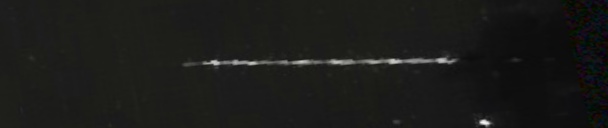 Unprocessed fireball image