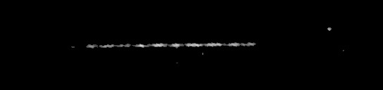 Processed fireball image