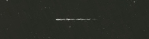 Unprocessed fireball image