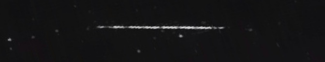 Unprocessed fireball image