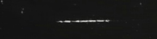 Unprocessed fireball image